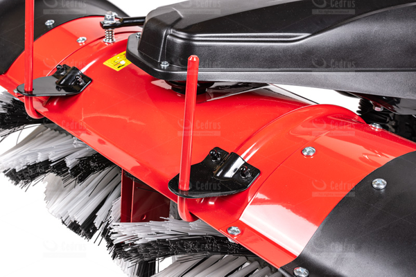 Zamiatarka spalinowa CEDRUS CEDZM05PRO-E + pług + kosz + olej + dostawa gratis!