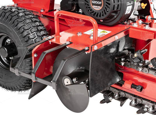 Koparka łańcuchowa CEDRUS KP02 do układania rur, przewodów itp. + olej + dostawa gratis!