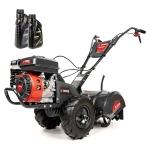 Glebogryzarka spalinowa CEDRUS GL03 PRO B&S z napędem na koła i dwukierunkowym ruchem noży + olej silnikowy + dostawa gratis!