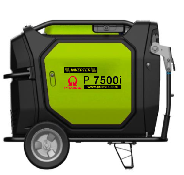 Agregat prądotwórczy PRAMAC P7500i 7kW inwerterowy + olej + dostawa gratis!