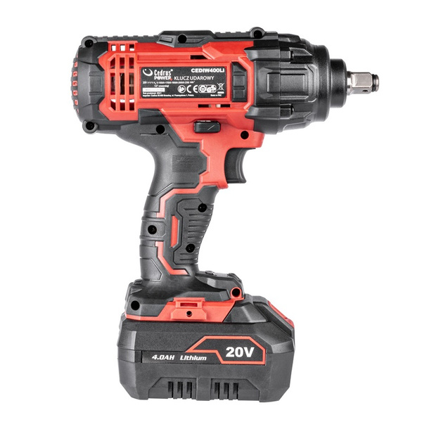 Klucz udarowy Cedrus Power+ IW400Li BEZ AKU I ŁADOWARKI