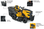 Kosiarka Traktorek Ogrodowy CUB CADET XT3 QR106 + olej + dostawa gratis!