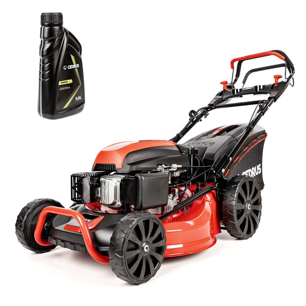 Kosiarka spalinowa z koszem Cedrus CEDKS53SV-E z rozruchem elektrycznym + olej + dostawa gratis!