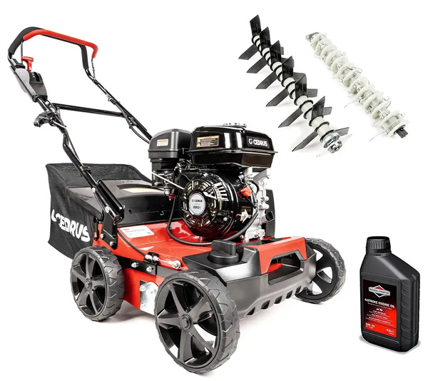Wertykulator spalinowy CEDRUS WR01-B  Briggs&Stratton 2w1 + olej + dostawa gratis!