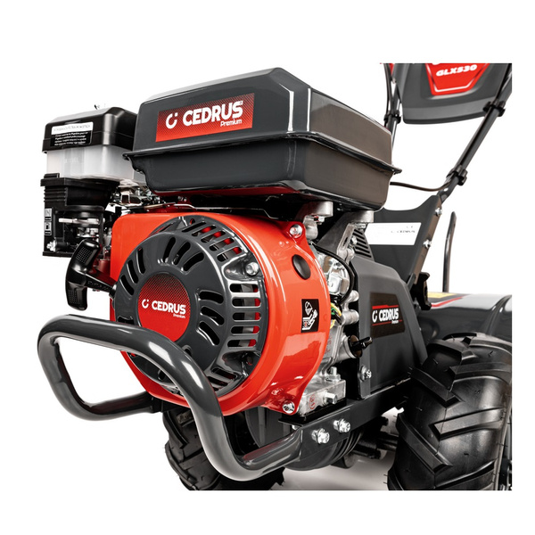 Glebogryzarka spalinowa CEDRUS GL03 PRO B&S z napędem na koła i dwukierunkowym ruchem noży + olej silnikowy + dostawa gratis!