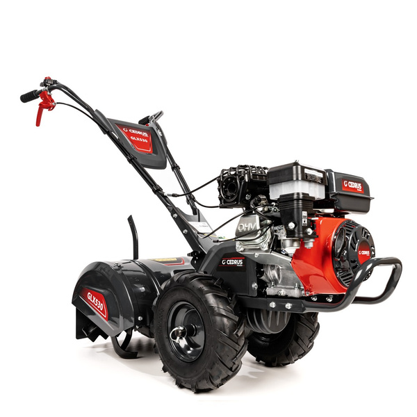 Glebogryzarka spalinowa CEDRUS GL03 PRO B&S z napędem na koła i dwukierunkowym ruchem noży + olej silnikowy + dostawa gratis!