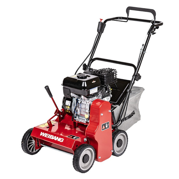 Wertykulator spalinowy WEIBANG WB384RB z koszem i nożami wahliwymi do zastosowań profesjonalnych / Briggs & Stratton!