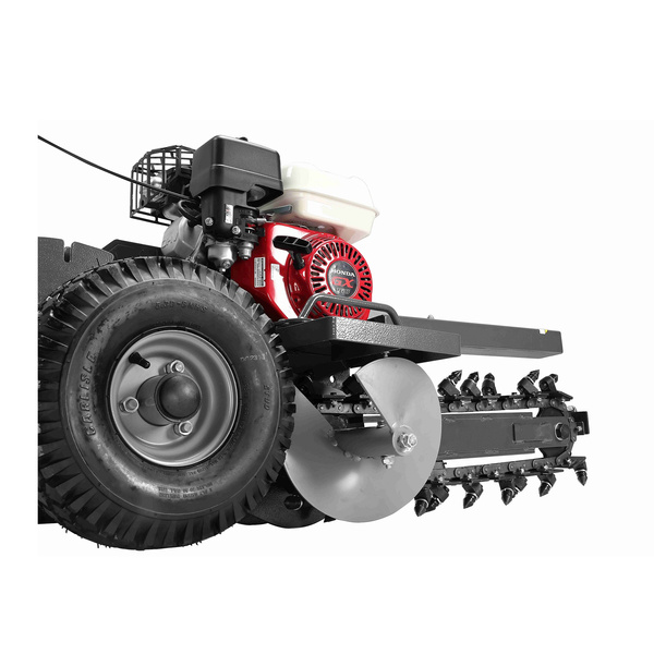 Koparka łańcuchowa WEIBANG WBTR126H do układania rur, przewodów itp. + dostawa gratis!