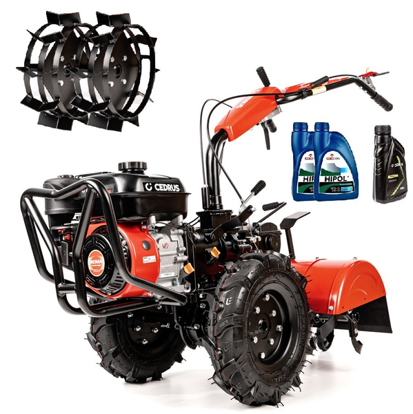 Glebogryzarka spalinowa CEDRUS GLX640 + olej silnikowy + olej przekładniowy + dostawa gratis!