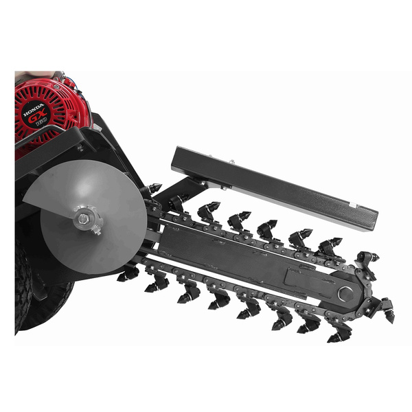 Koparka łańcuchowa WEIBANG WBTR126H do układania rur, przewodów itp. + dostawa gratis!