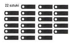 Noże do wertykulatora Weibang WB384RB ORYGINAŁ